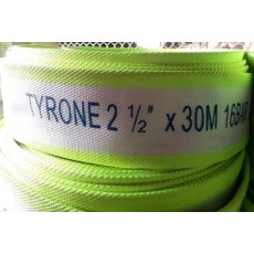 Polyester Fire Hose Without Coupling - TYRONE 16 Bar