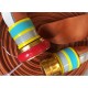 Reflective Polyester Fire Hose With Coupling and Sleeve TYRONE 24 Bar